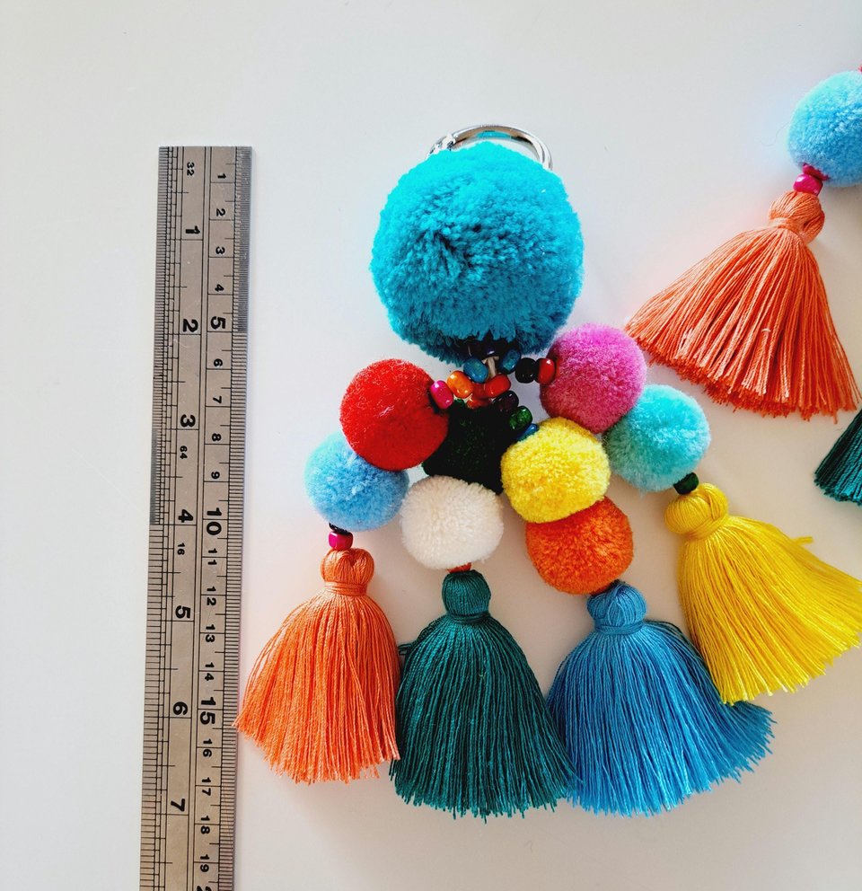 Bright and Colourful Llama or Alpaca Halter Tassels