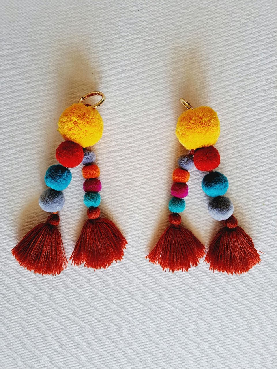 Colorful Llama Alpaca Halter Tassels