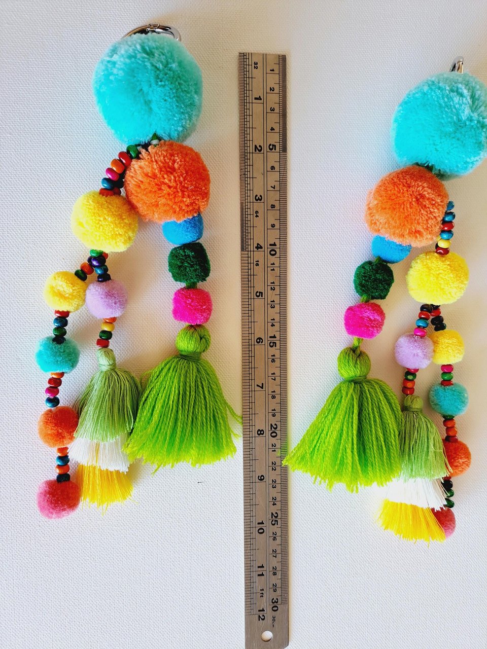Llama Alpaca Clip on Accessories, Tassel set