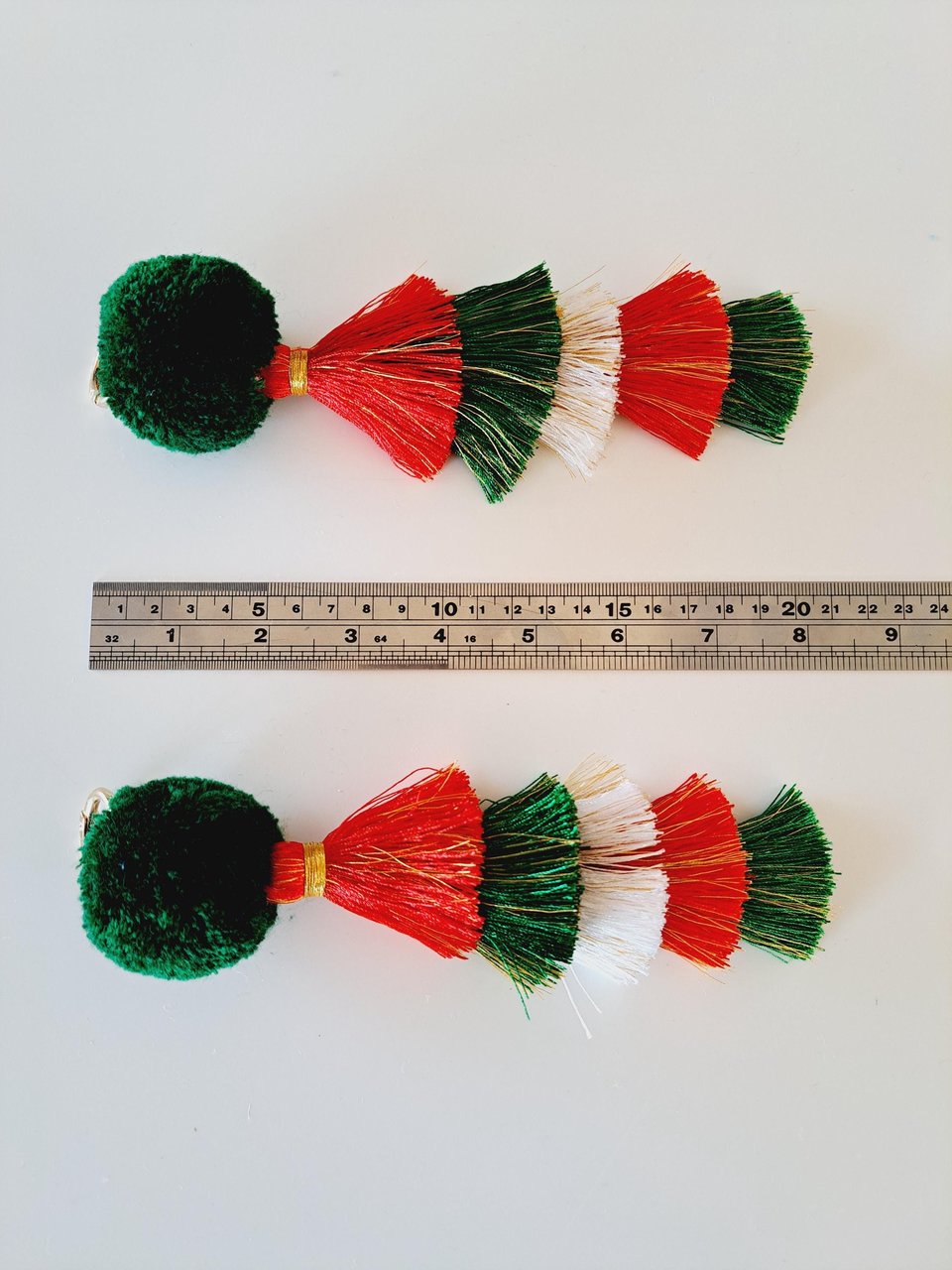 Christmas Llama or Alpaca Halter Tassels.