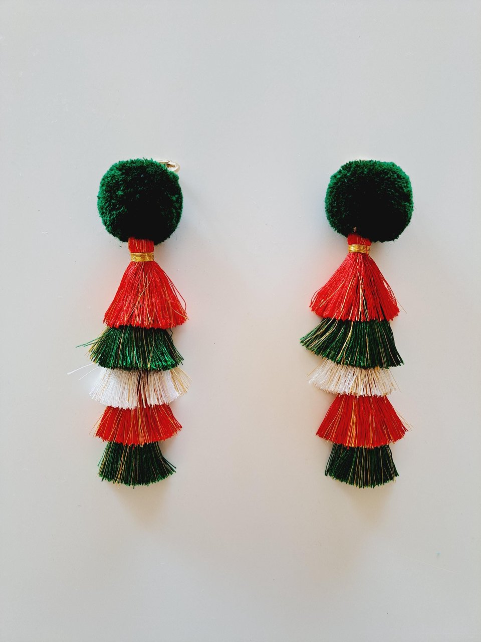 Christmas Llama or Alpaca Halter Tassels.