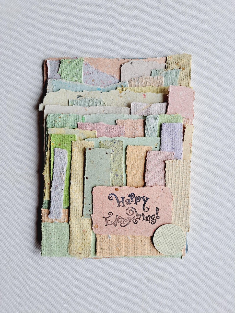 Handmade Recycled Collage Paper Pack, Junk Journal, Scrapbooking papers, coloured bundle