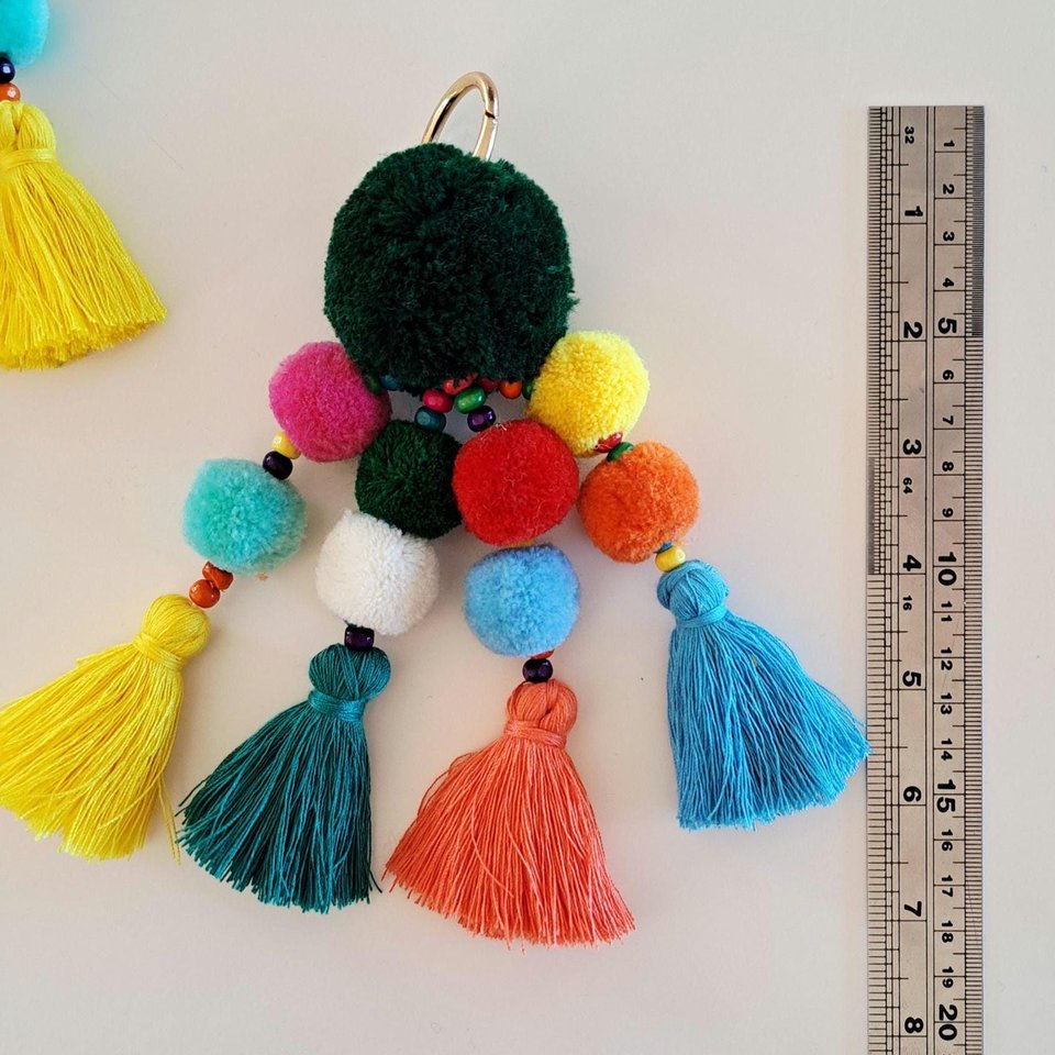 Colourful Llama / Alpaca Halter Tassels