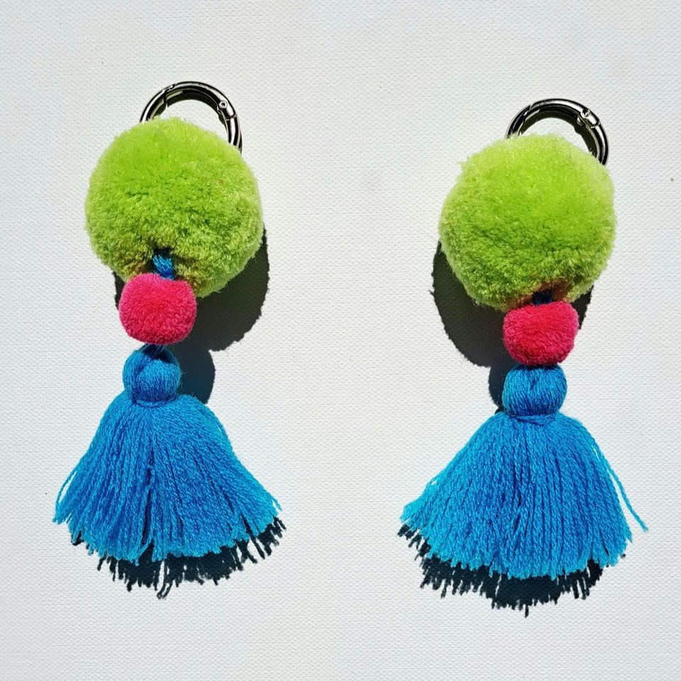 Colourful Llama and Alpaca Halter Tassels