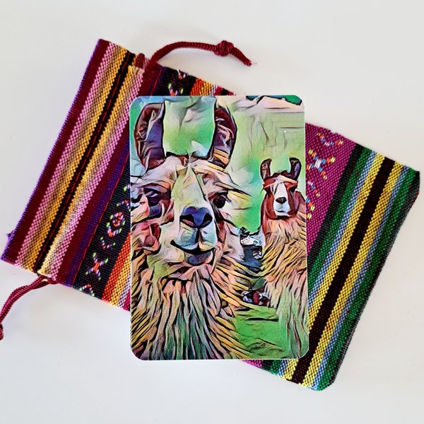 Llama Playing Cards