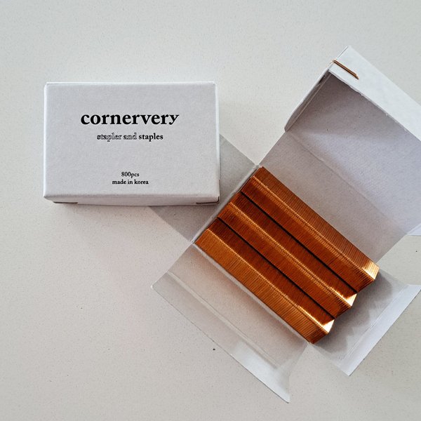 Corner Staples - Bronze