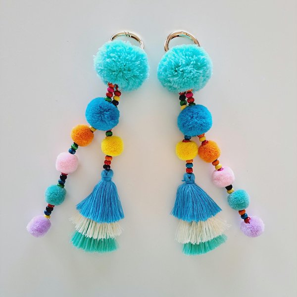 Colourful Llama / Alpaca Halter Tassels 