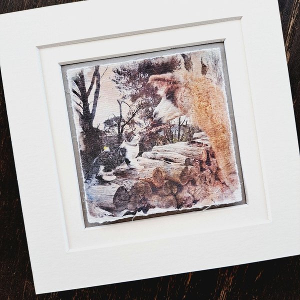 Mini art print. "Nice to Meet You"
