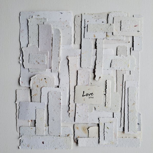 Handmade Paper Collage Pack,  Junk Journal papers in neutral tones