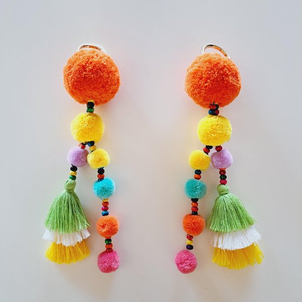 Bright and Colourful Llama / Alpaca Halter Tassel Accessories