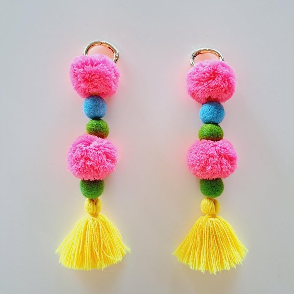 Colourful Llama or Alpaca Halter Tassels