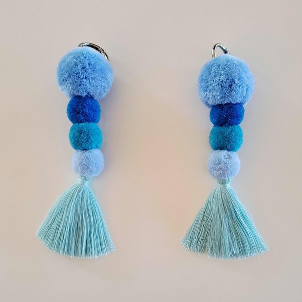 Blue Halter Tassels Gift Set