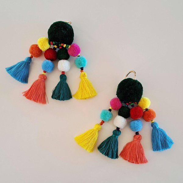 Colourful Llama / Alpaca Halter Tassels